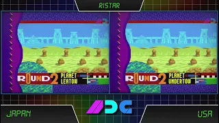 Ristar The Shooting Star #Vs Ristar #LongPlay #Comparison