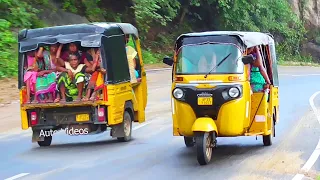 Share Auto Rickshaw's Are Carrying People On Ghat Road | Share Auto Rickshaw | Auto Videos