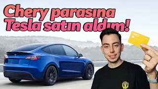 Chery parasına Tesla Model Y aldım! - İşte sipariş ekranı!