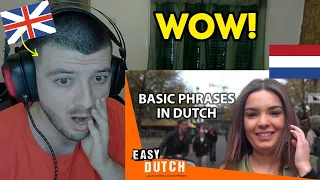 Reaction To Easy Dutch 1 - Basic Phrases from the streets