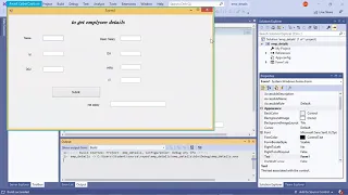 VB.net program to take employee details