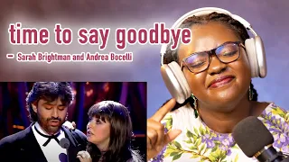 First Time Reaction to Sarah Brightman and Andrea Bocelli - Time To Say Goodbye | REACTION