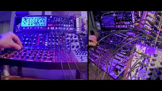 MODULAR AMBIENT SEMI GENERATIVE 'Negative Space' Impro then Live Patch talkthrough. Doepfer TipTop