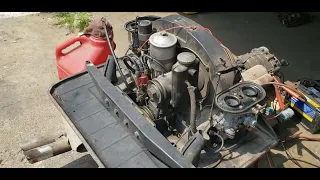 1967 Porsche 912 engine running well after sitting for 30 years