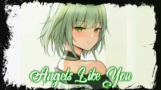 Nightcore - Angels like you || Male Version [Miley Cyrus]Lyrics