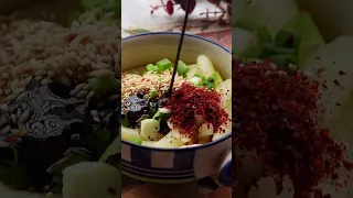 viral // potato noodles