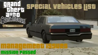 GTA SA DE Special Vehicles - IEC2 Black Elegant