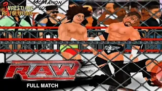 FULL MATCH - Triple H vs. Mr. McMahon & Carlito – 2-on-1 Steel Cage Match: Raw, Sep. 24, 2007 | WR2D