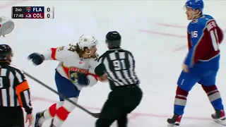 NHL Fight - Panthers @ Avalanche - Lomberg vs Aube-Kubel - 12/12/2021