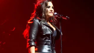 Demi Lovato - Body Say Live - (Front Row) - San Jose, CA - Future Now Tour - 4K
