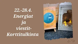 💫💛 22.-28.4. Energiat ja viestit korttitulkinta 💛💫