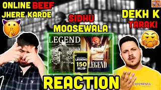 Legend - Reaction | Sidhu Moose Wala | The Kidd | Sunny Malton | ReactHub Sidhu MooseWala