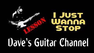 LESSON - I Just Wanna Stop by Gino Vannelli