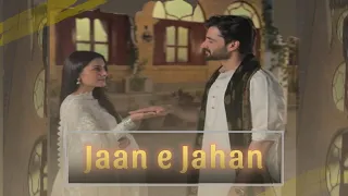 Jaan e Jahan Ost Lyrics|#hamzaaliabbasi #ayezakhan