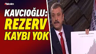 Merkez Bankası Başkanı Şahap Kavcıoğlu CHP'nin '128 milyar dolar' yalanını çürüttü: Rezerv kaybı yok