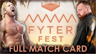 AEW Fyter Fest Full Match Card (June 29, 2019)