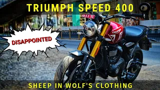 TRIUMPH SPEED 400 RIDE REVIEW || VALUE FOR MONEY, BUT ... ||