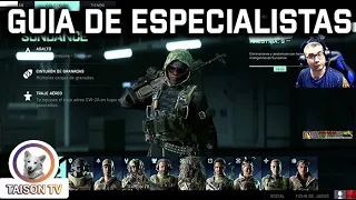 Battlefield 2042 Guía de Especialistas y sus habilidades explicadas ¿Cuál uso y cuando?