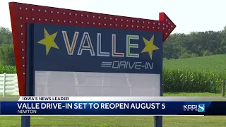 Iowa drive-in movie theater set to re-open soon