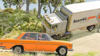 Cliff Drops #3 - BeamNG DRIVE | Marathon