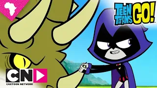 Teen Titans Go! | Which Dinosaur Is The Best? | Cartoon Network Africa