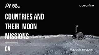 Countries & Their  Moon Missions  | 1 Minute Gyan | GATE 2023 | ACE Online