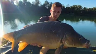 Ludnica sa krupnim Šaranima. Jezero Laminci !!!