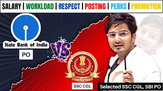 SSC CGL vs Bank PO - Which One to Choose ? कौन ज़्यादा आसान और बेहतर है | Job Review-1