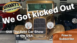 We Got Kicked Out ! 1932 Ford 90th Anniversary      #carshow
