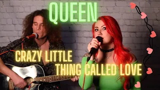 Queen - Crazy little thing called love (acoustic cover by Julia Ivanova and Mick Rush)