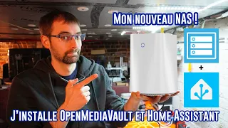 Mon nouveau NAS 💾 OpenMediaVault et Home Assistant + Tuto installation