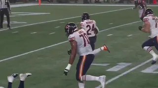 Justin Fields 25 Yard Touchdown Pass to Khalil Herbert | Bears vs Patriots