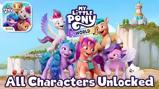 My Little Pony World - ALL CHARACTERS & ITEMS Unlocked - FULL Gameplay