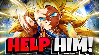 THIS MAN NEEDS HELP NOW! (Dragon Ball LEGENDS)