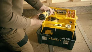 Stanley 19” Cantilever Tool Box | 5-tray storage | Heavy-duty construction