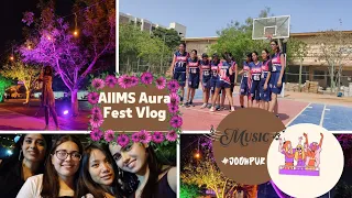 AIIMS AURA FEST✨  #amittrivedi   #jodhpur #aiims #basketball #collegefest #northeast #medicalstudent