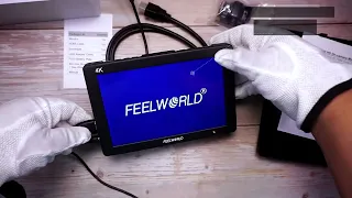 Powering up the Feelworld T7 Plus 7-Inch 4K HDMI Input/Output IPS On-Camera Monitor