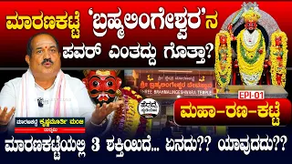 ಮಾರಣಕಟ್ಟೆ ಬ್ರಹ್ಮಲಿಂಗೇಶ್ವರನ ಪವರ್ ಎಂತದ್ದು ಗೊತ್ತಾ? ಮಹಾ-ರಣ-ಕಟ್ಟೆ| Sri Brahmalingeshwara Maranakatte E-01