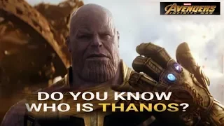 Who is THANOS | History of Thanos!  | Marvel thanos  | All of thanos avengers infinity war