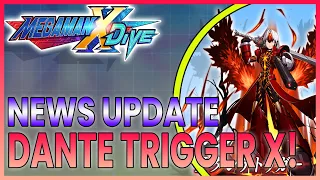 DEVIL MAY CRY COLLAB? DANTE TRIGGER X + White Day  -  Mega Man X Dive Weekly Update