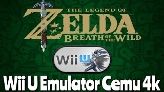 The Legend Of Zelda - Breath Of The Wild -Wii U-Cemu Emulator 4K Gameplay. #Cemu #BOTW #WiiU  #大きな箱