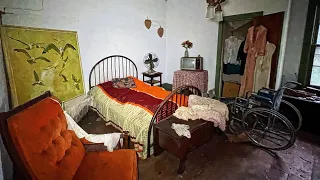 Completely Packed Abandoned Doctors Time Capsule Mansion Found Attic Loaded w/ Antiques