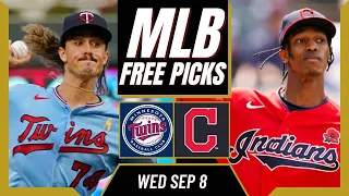 Free MLB Picks | Twins vs Indians Prediction (9/8/21) | MLB Prop Bets Today