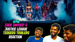 Zack Snyder's Justice League - Reaction | All Trailers and clips | DC | Tamil