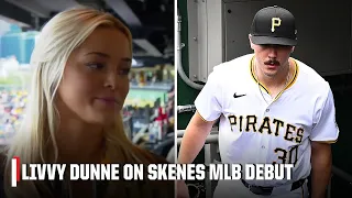 Olivia Dunne reacts to Paul Skenes making his MLB debut | ESPN MLB