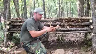 Survival Shelters- A frame debris bed