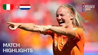 Italy v Netherlands | FIFA Women’s World Cup France 2019 | Match Highlights