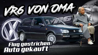 No Filter Autohandel | So gehts wirklich ab | Flug gestrichen = spontan Omas VR6 als Taxi gezogen!