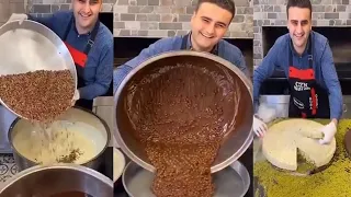 incredible cooking skills of Burak Özdemir preparing a variety of dishes with fast speed precision