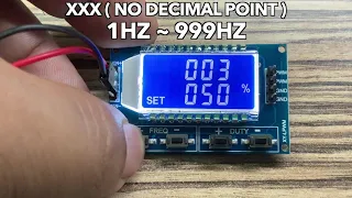 ICStation Signal Generator PWM Pulse Frequency - Adjust Frequency